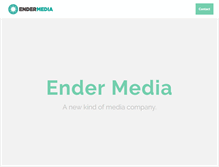 Tablet Screenshot of endermedia.org